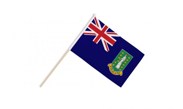 British Virgin Islands Hand Flags